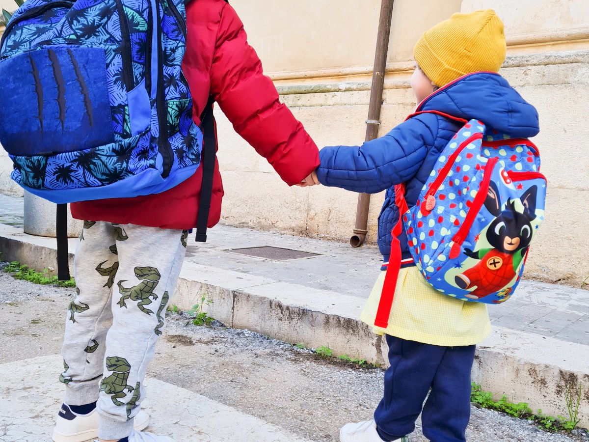 Mamma vado a&nbsp;scuola